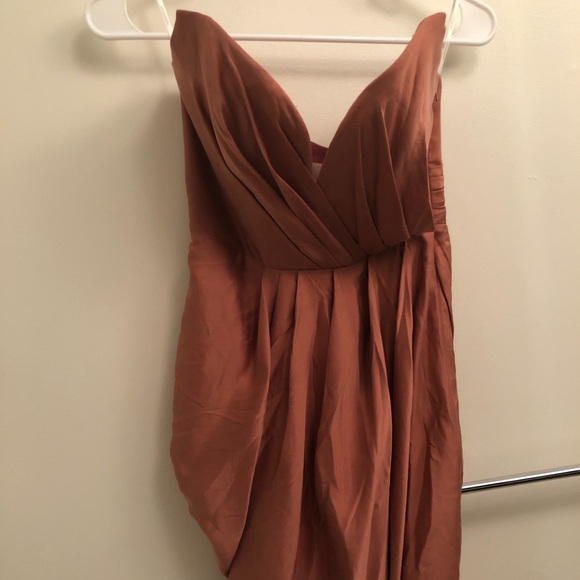 NWOT Zimmermann Sueded Bodice Strapless Dress - Picture 4 of 7
